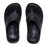 Aerokids Boys Black Thong Style Lightweight Sandal (CS98_BLACK)