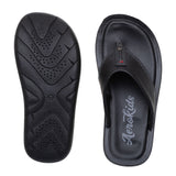 Aerokids Boys Black Thong Style Lightweight Sandal (CS98_BLACK)