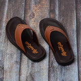 Aerokids Boys Tan Thong Style Lightweight Sandal (CS98_TAN)