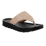 Aerowalk Women Beige Thong Flat Sandal (DI54_BEIGE)