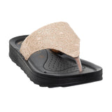 Aerowalk Women Beige Thong Flat Sandal (DI54_BEIGE)