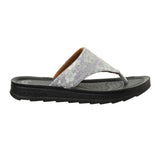 Aerowalk Women Grey Thong Flat Sandal (DI54_GREY)