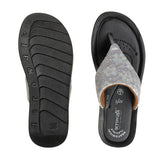 Aerowalk Women Grey Thong Flat Sandal (DI54_GREY)