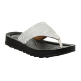 Aerowalk Women White Thong Flat Sandal (DI54_WHITE)