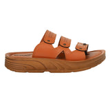 Aerowalk Men Tan Mule Style Sandal with Slip-on Closure (FM35_TAN)