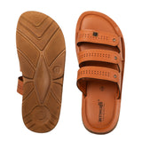 Aerowalk Men Tan Mule Style Sandal with Slip-on Closure (FM35_TAN)