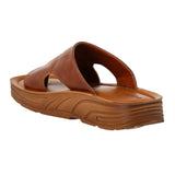 Aerowalk Men Tan Mule Style Sandal with Slip-on Closure (FM42_TAN