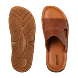 Aerowalk Men Tan Mule Style Sandal with Slip-on Closure (FM42_TAN