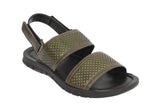 Inblu Men Olive Green Casual Sandal with Back Closure (FO56_OLIVE)
