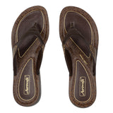 Aerowalk Women Brown Flat Sandal with Printed Upper (GEC7_BROWN)