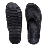 Aerowalk Men Black Thong Style Flip-Flop (HT93_BLACK)