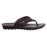 Aerowalk Men Brown Thong Style Flip-Flop (HT93_BROWN)
