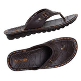 Aerowalk Men Brown Thong Style Flip-Flop (HT93_BROWN)