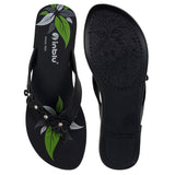 Inblu Women Slipper #IRZ3 - BLACK