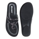 Inblu Women Slipper #AD54 - BLACK