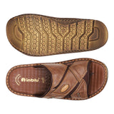 Inblu Men Slipper #SFR9 - BROWN