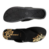 Inblu Women Slippers #9112 - BLACK