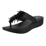 Inblu Women Slipper #CR37 - BLACK