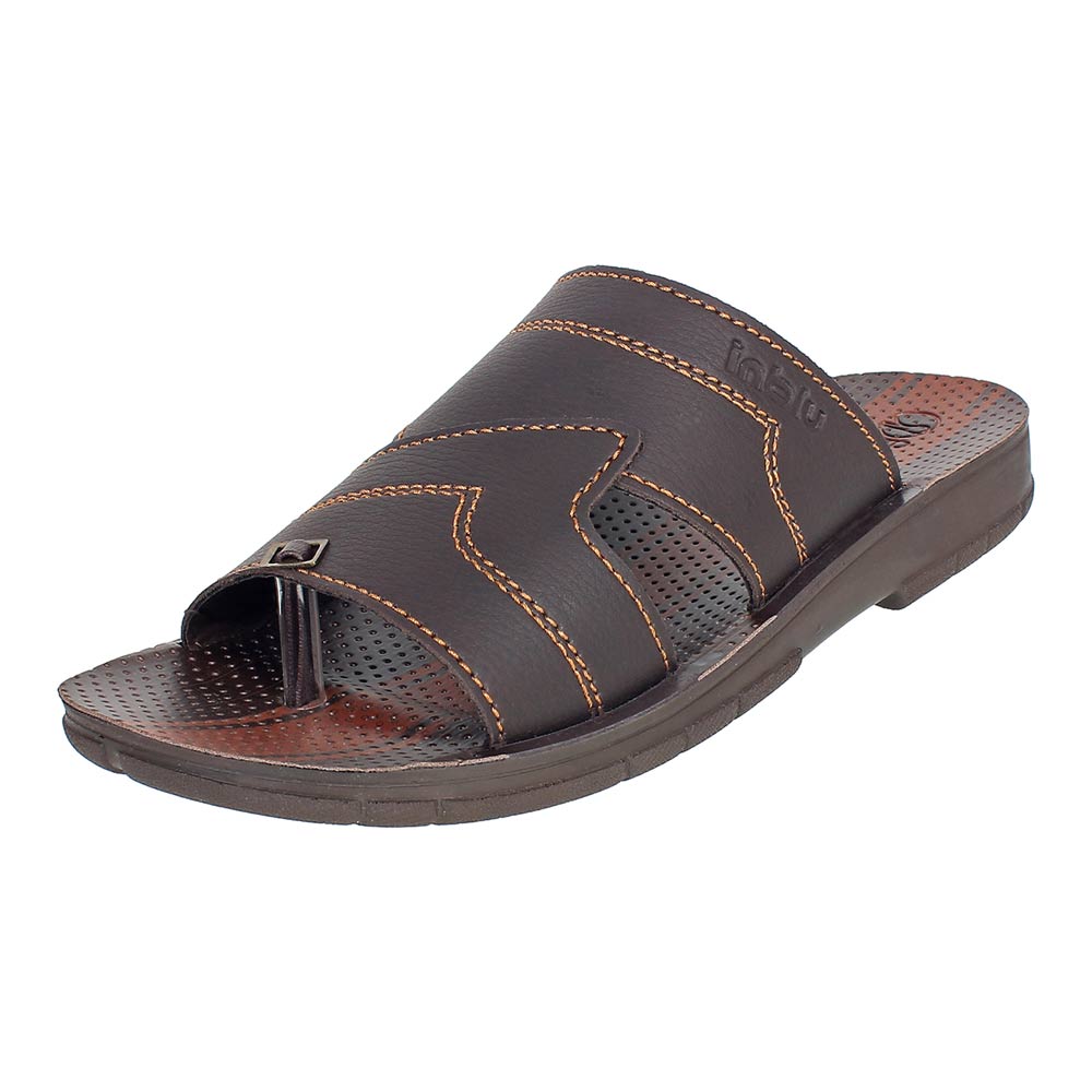 Inblu Men Slipper #4111 BROWN – The Condor Trendz Store