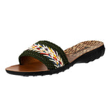 Inblu Women Slipper #38D5 - OLIVE