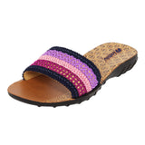 Inblu Women Slipper #38D9 - NAVY BLUE