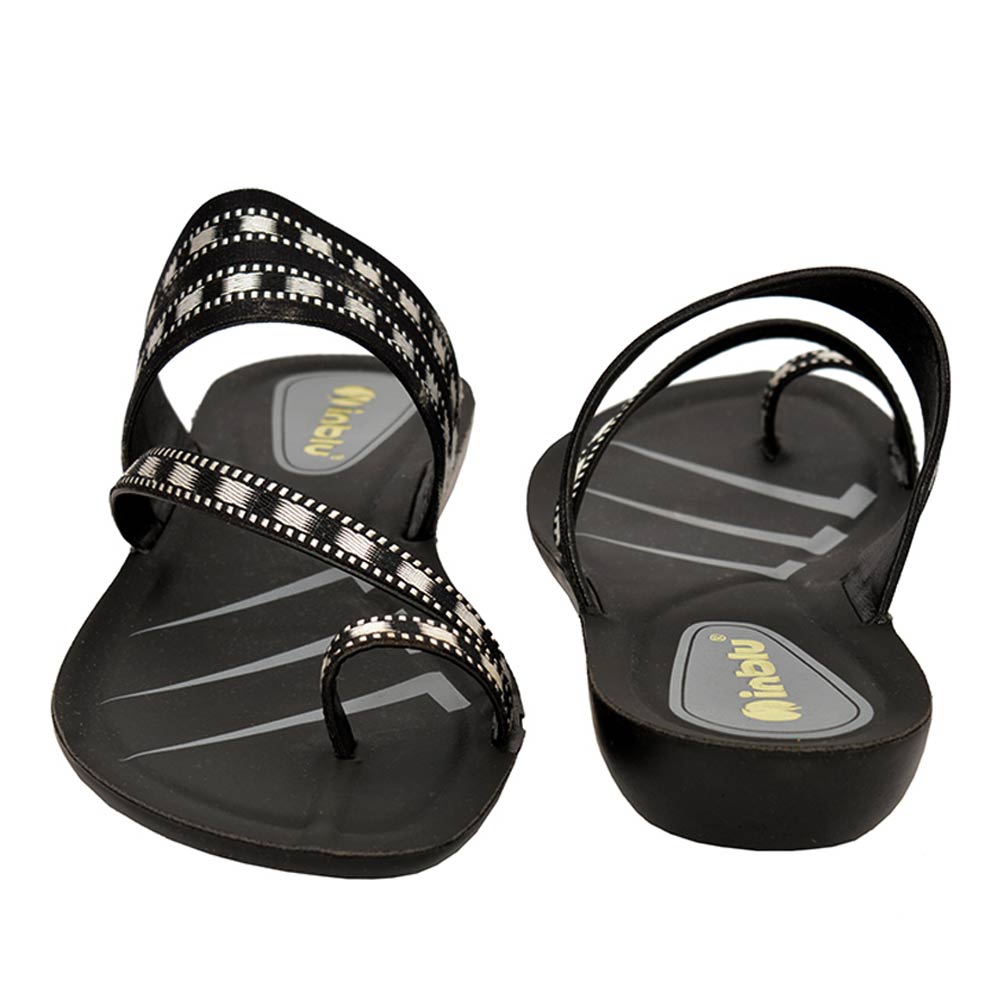 Inblu Women Slippers #72AG - BLACK