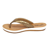 Inblu Women Slipper #BA18 - GOLD