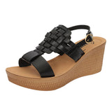 Inblu Women Wedges #BWL6 - BLACK