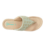 Inblu Women Slippers #ME80 - GREEN & GOLD