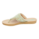 Inblu Women Slippers #ME80 - GREEN & GOLD