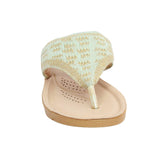 Inblu Women Slippers #ME80 - GREEN & GOLD