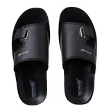Aerowalk Men Black Sandal (JK18_BLACK)