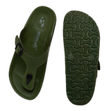 Aerowalk Men Slipper #KC28 - OLIVE GREEN