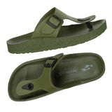 Aerowalk Men Slipper #KC28 - OLIVE GREEN