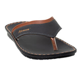Aerowalk Men Black Thong Slipper (KT67_BLACK)