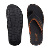 Aerowalk Men Black Thong Slipper (KT67_BLACK)
