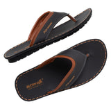Aerowalk Men Black Thong Slipper (KT67_BLACK)