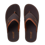 Aerowalk Men Brown Thong Slipper (KT67_BROWN)