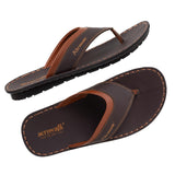 Aerowalk Men Brown Thong Slipper (KT67_BROWN)