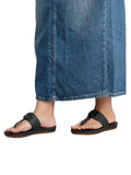 La Bella Women's Slip-On Slipper BLACK (LA03_BLACK)
