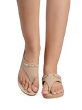 La Bella Women's Slip-On Slipper BEIGE (LB07_BEIGE)
