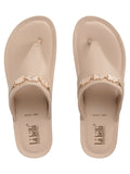 La Bella Women's Slip-On Slipper BEIGE (LB07_BEIGE)