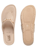 La Bella Women's Slip-On Slipper BEIGE (LB07_BEIGE)