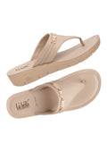 La Bella Women's Slip-On Slipper BEIGE (LB07_BEIGE)