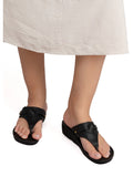 La Bella Women's Slip-On Slipper BLACK (LB48_BLACK)