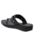 La Bella Women's Slip-On Slipper BLACK (LB48_BLACK)