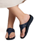 La Bella Women's Slip-On Slipper BLUE (LB48_BLUE)