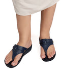 La Bella Women's Slip-On Slipper BLUE (LB48_BLUE)
