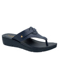 La Bella Women's Slip-On Slipper BLUE (LB48_BLUE)