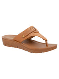 La Bella Women's Slip-On Slipper TAN (LB48_TAN)